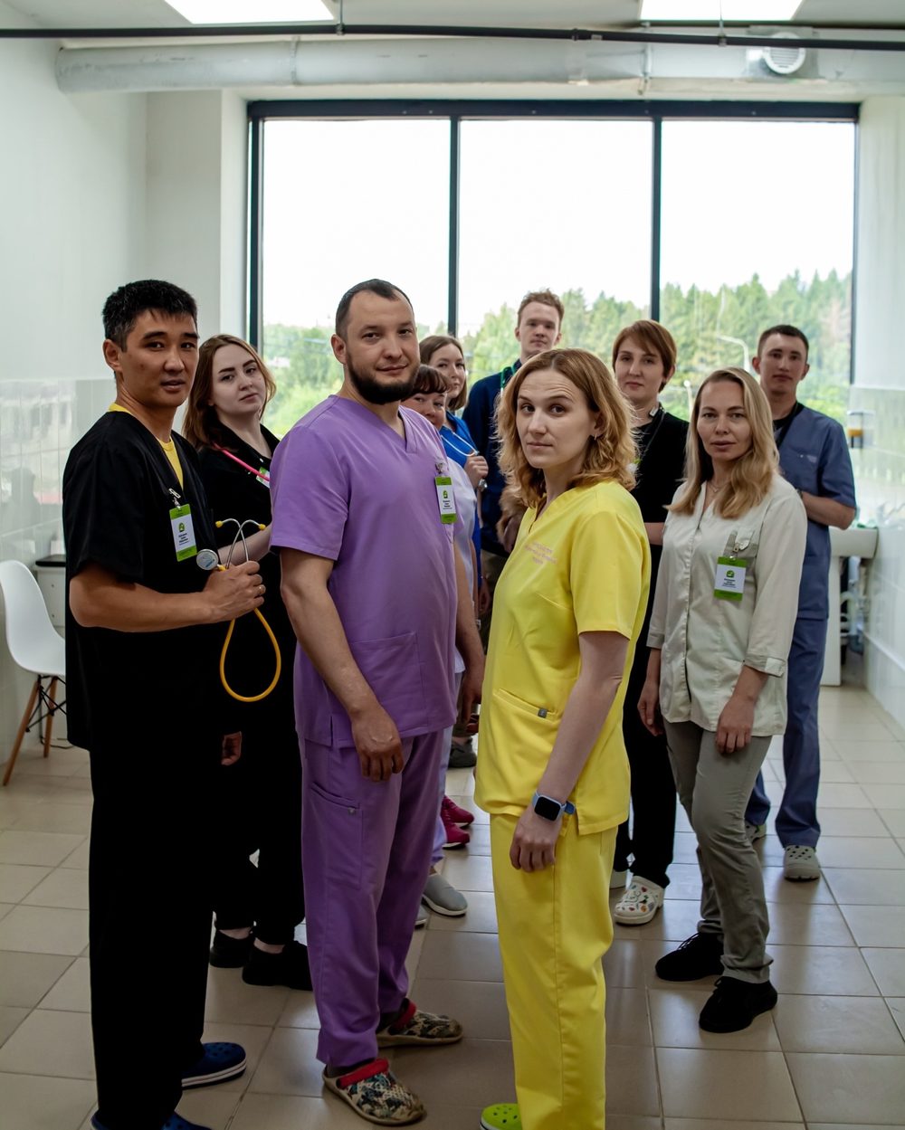 Врачи и ассистенты ветклиники «Движение»